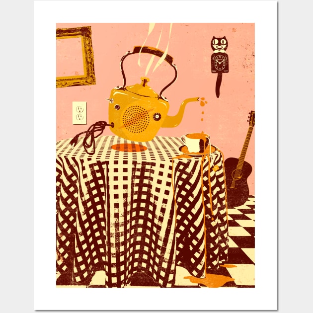 TEA AMPLIFIER Wall Art by Showdeer